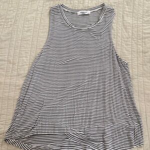 CJLA Carly’s favorite tank striped black and white